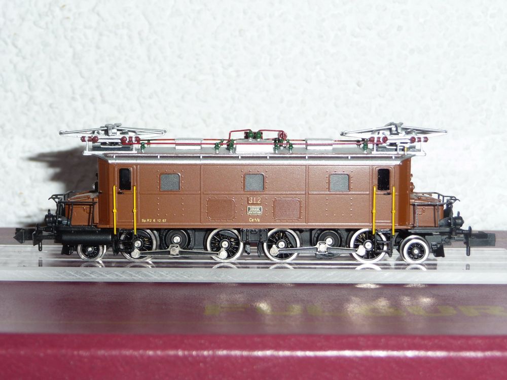 Fulgurex BLS Ce 4/6, braun, Nr.312, NEU, Spur N | Kaufen auf Ricardo