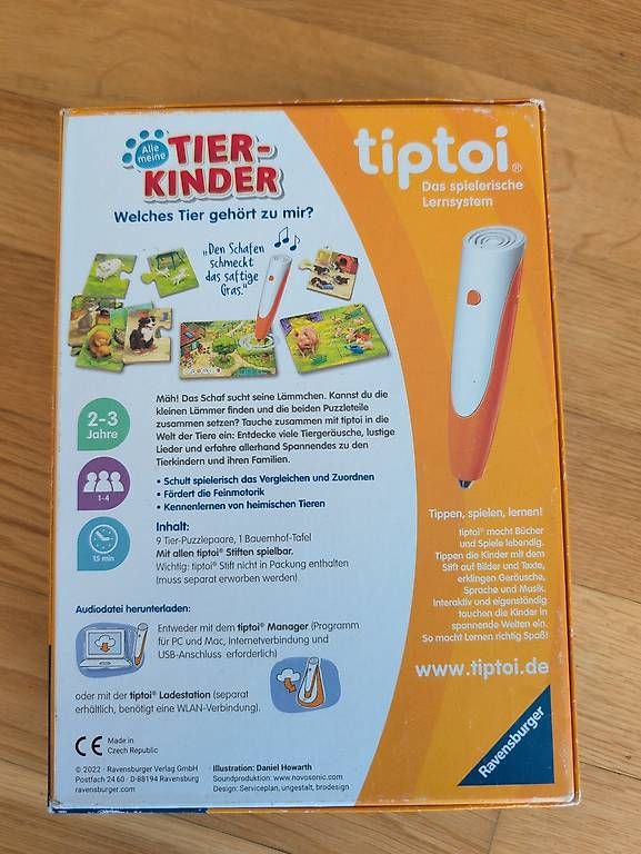 Puzzle: Tiptoi Kleinkindpuzzle – Usato da Zürich venduto da Dory12 1