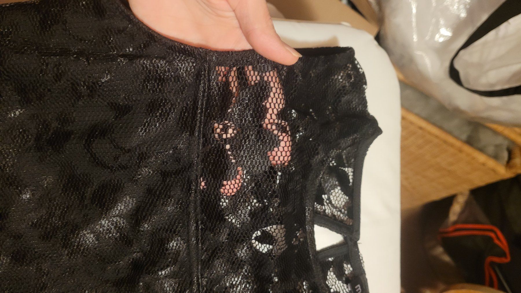 Kleider: Melrose Spitzenkleid – Neu (gemäss Beschreibung) aus Uetendorf von Heyhey3661 9