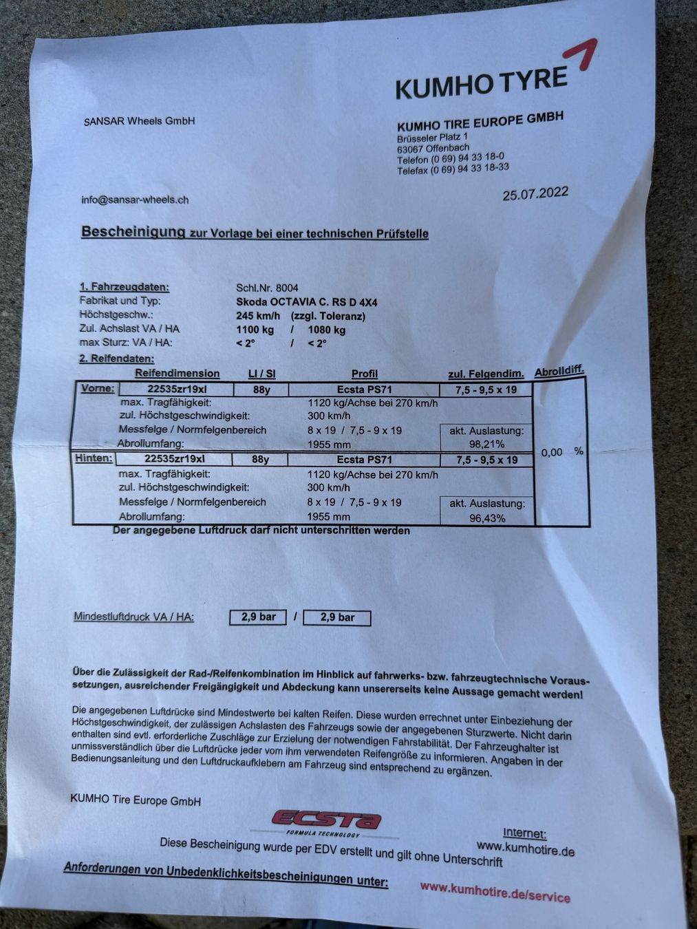 Skoda Felgen: Auto Felgen – Gebraucht aus Marbach SG von Sa94sa 2