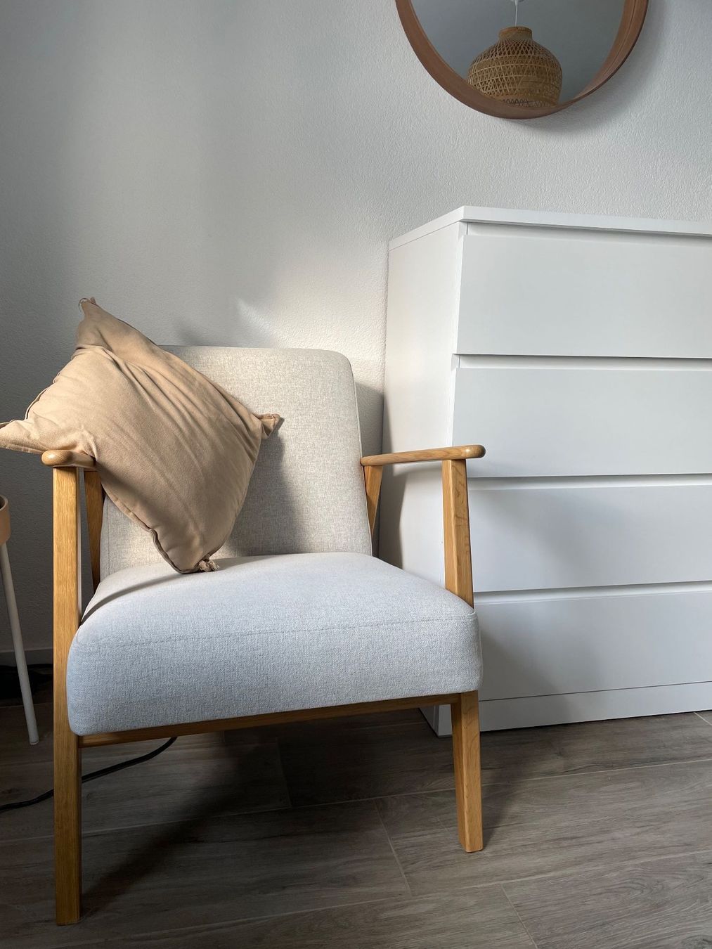 Ikea Poltrone: IKEA EKENÄSET Sessel, Eiche/Gunnared beige – Usato da Thalwil venduto da jag_7wgj
