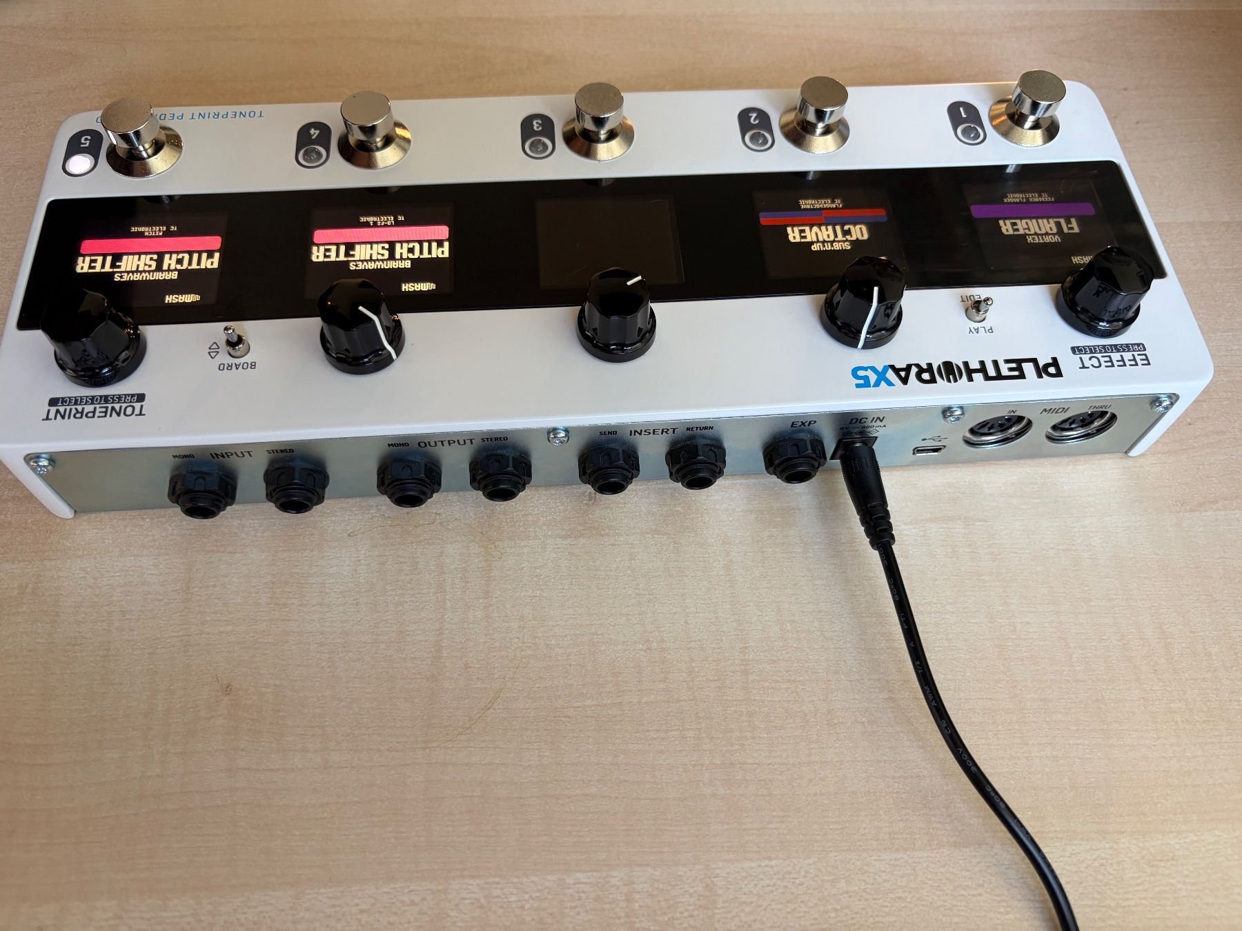 Strumenti musicali: tc electronic Plethora X5 Multi-Effektpedal – Usato da Seon venduto da samib909 1