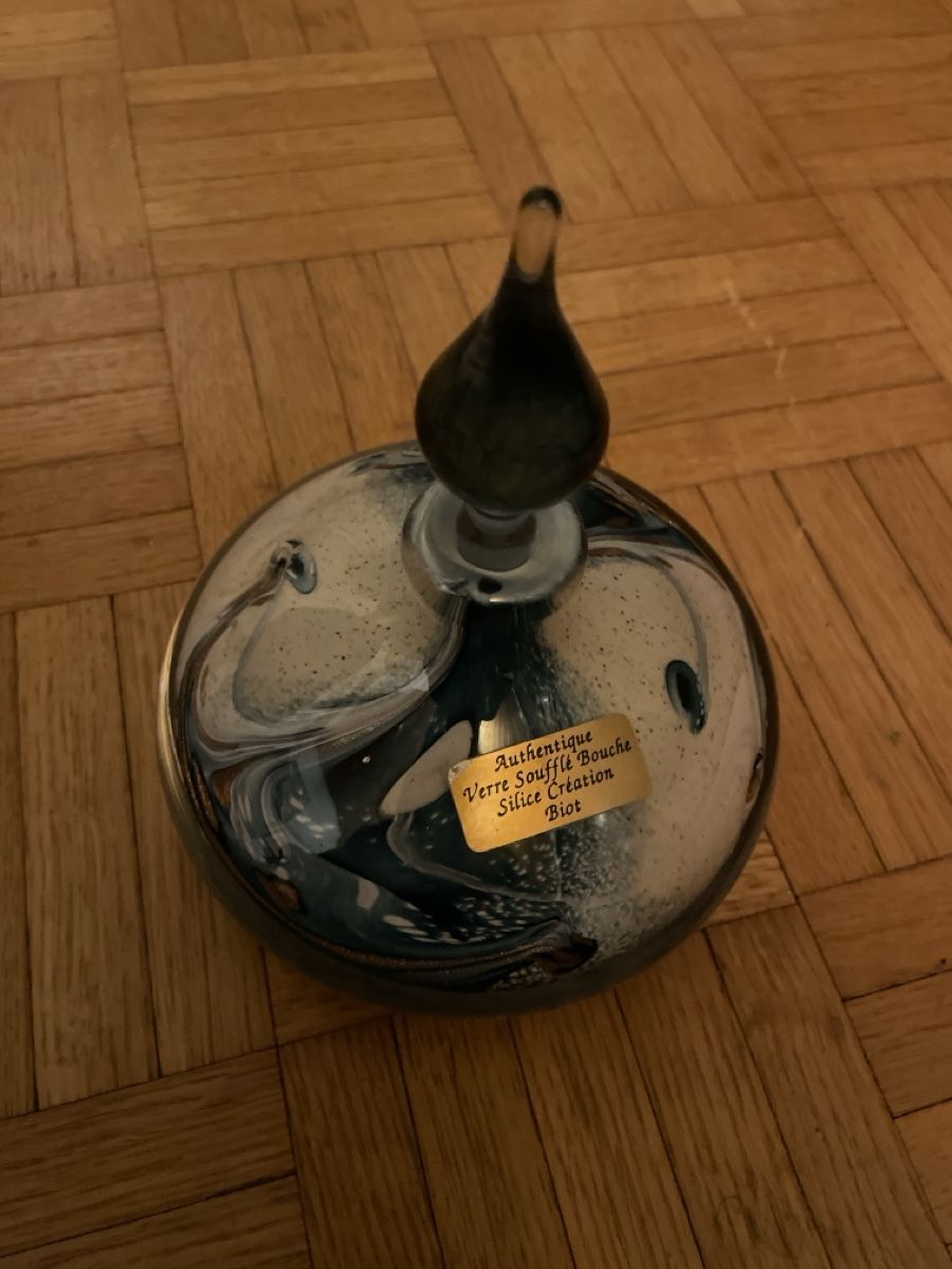 Tutte le decorazioni: Glasflasche, Handarbeit – Usato da Schaffhausen venduto da Kolibri023