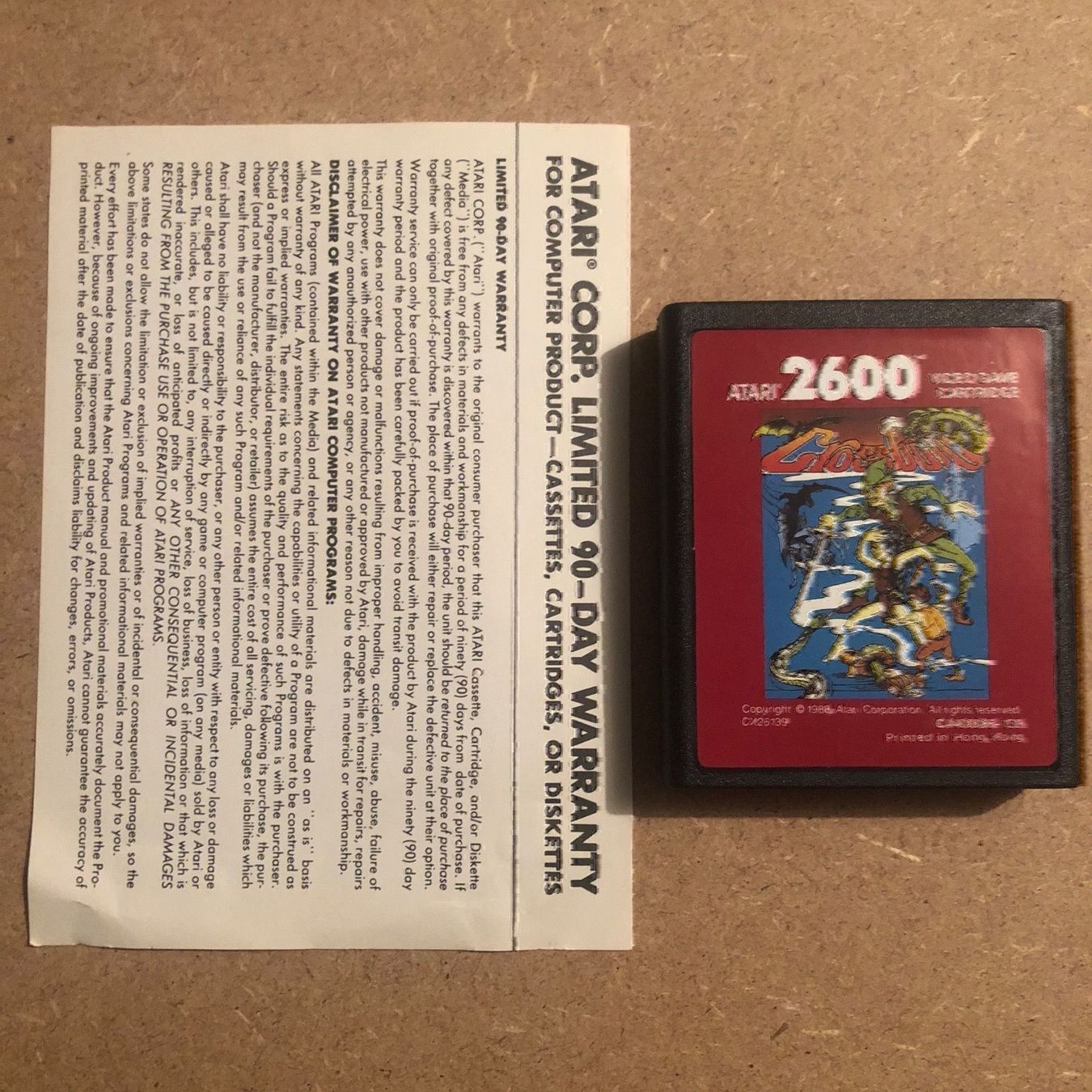 Giochi: Crossbow für Atari 2600 in OVP – Usato da Kestenholz venduto da Inna09 2