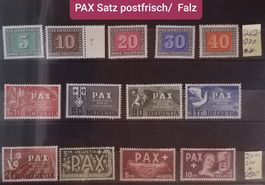262-274, PAX Satz postfrisch / Falz Kt. 284.-