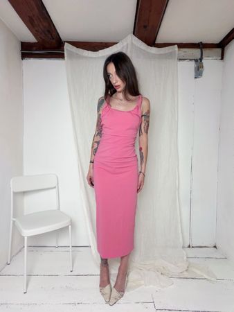 Zara Kleid pink Grösse XS