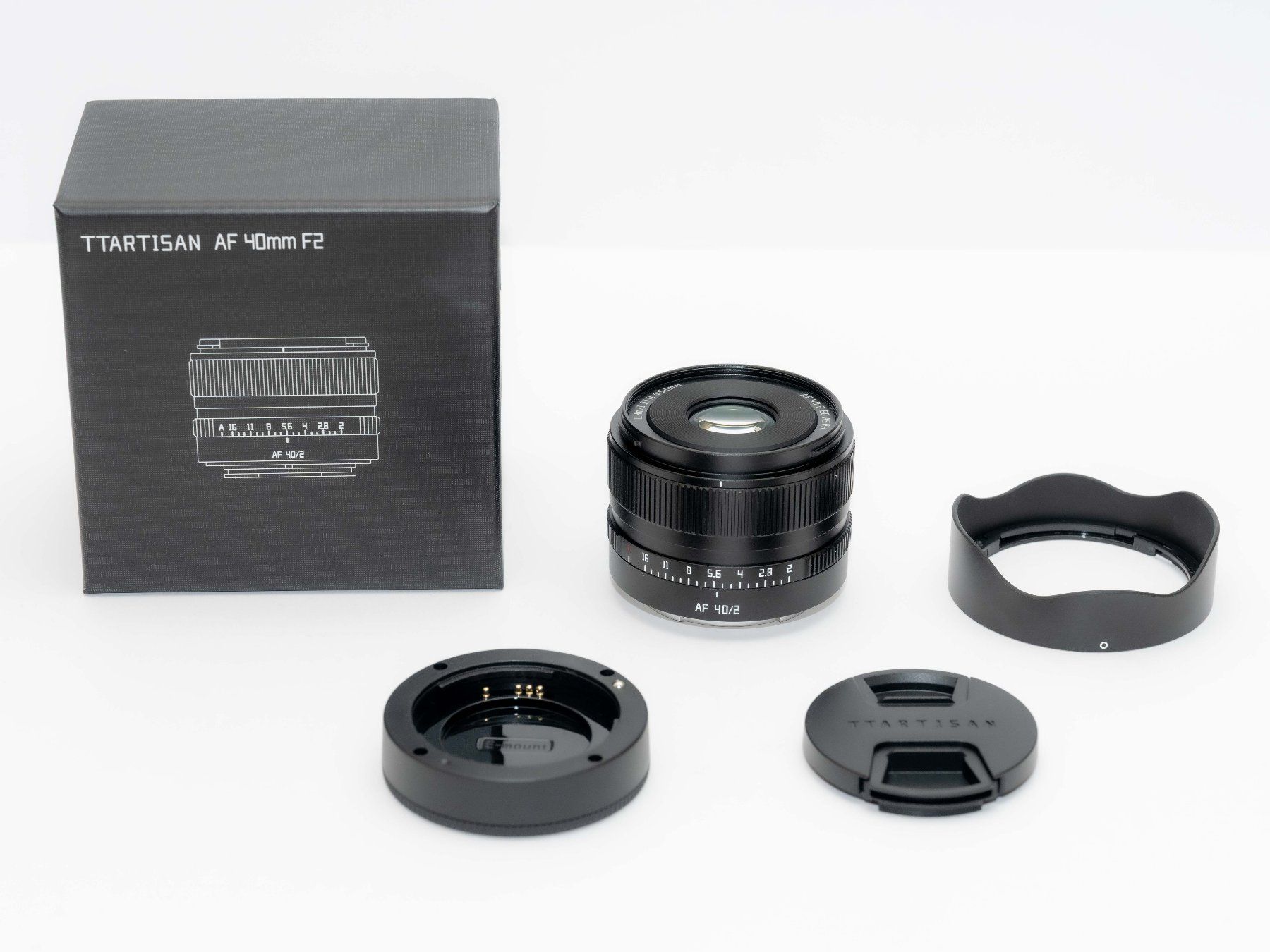 Ttartisan Objektive: Ttartisan 40mm f2 Sony – Neu und originalverpackt aus Lausanne von 1000steps