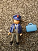 Playmobil Figur Pilot mit Koffer guter Zustand