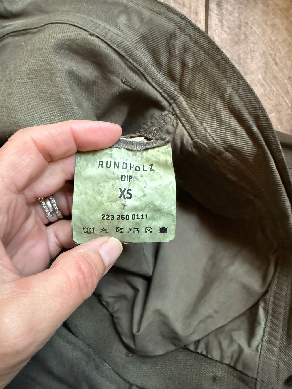 Rundholz Pantaloni: Rundholz Dip Hose xs – Usato da Brugg AG venduto da Simone28 1