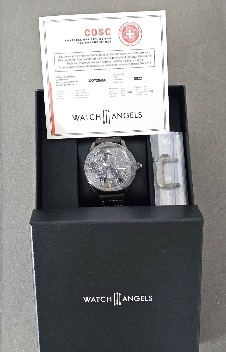 Orologi: Monopusher B-Uhr Baumuster B COSC zertifiziert – Usato da Merenschwand venduto da Tfsim007 8