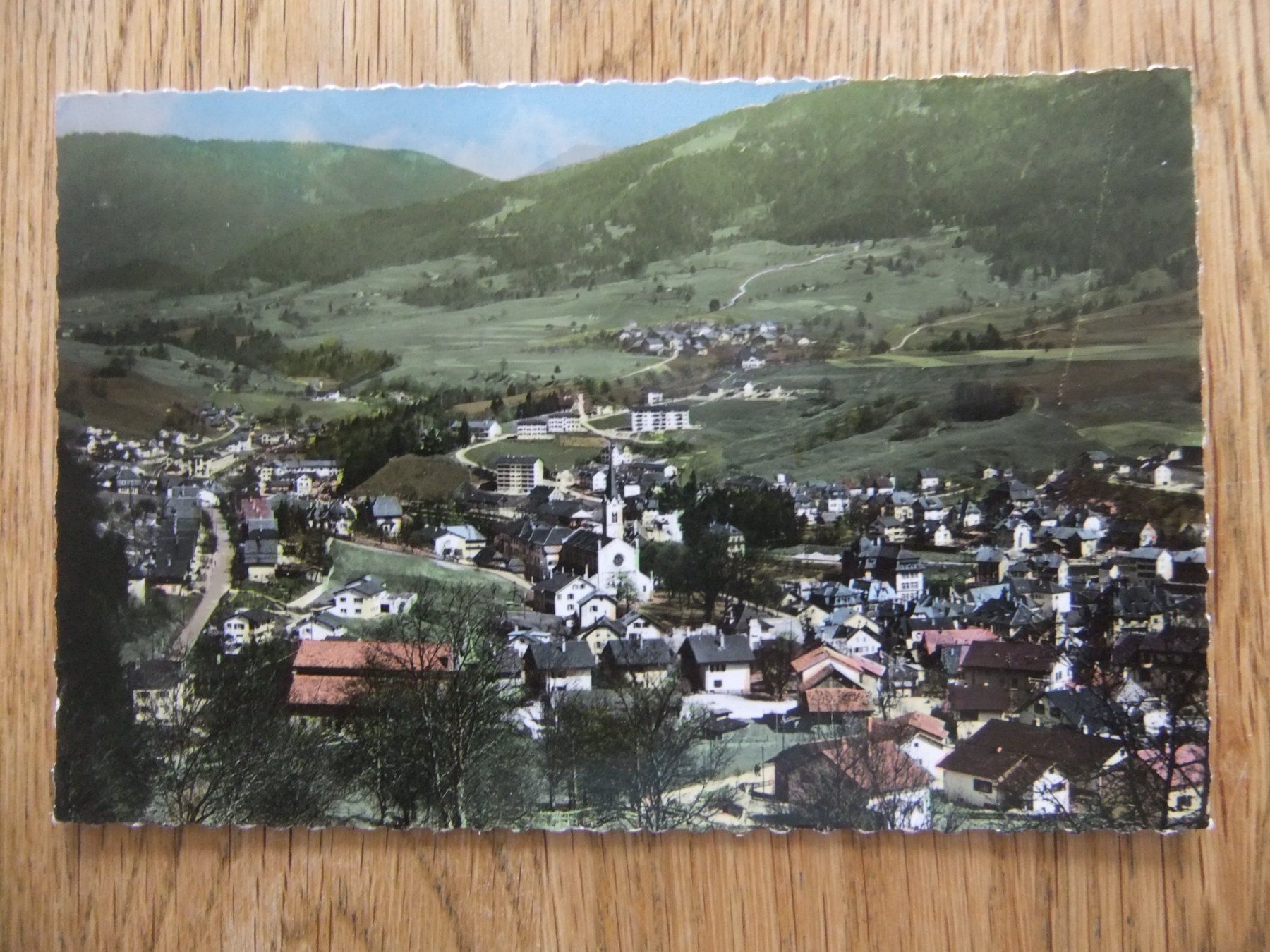 Ansichtskarten: Moutier 17.9.1963 – Gebraucht aus St. Niklaus VS von wunschlos54