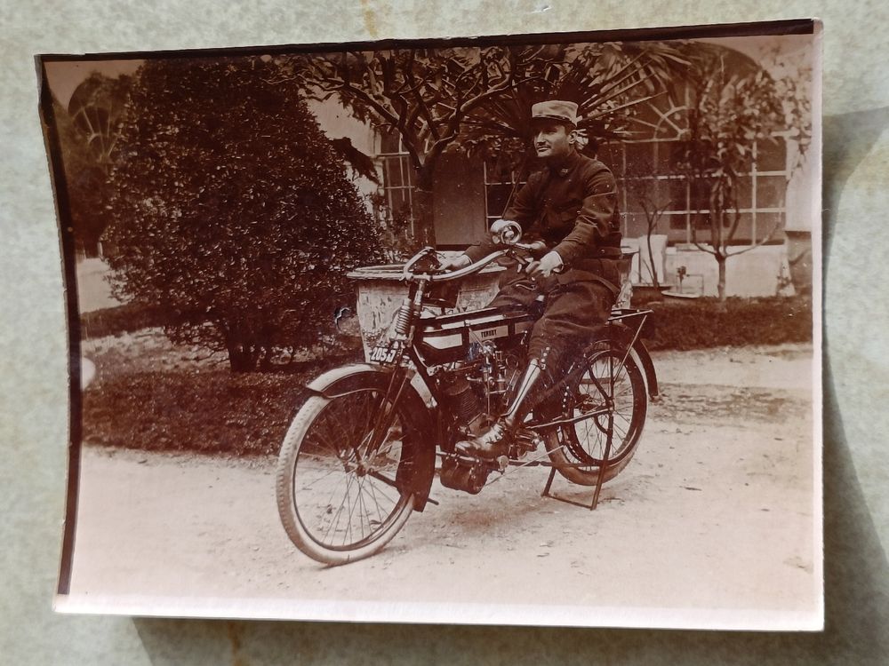 Altes Echt Photo / Motorrad Terrot Ausgabe ca. 1920 (Gebraucht) in ...
