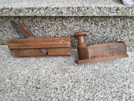 Rabot ancien d'ébéniste, outil de collection, vintage!