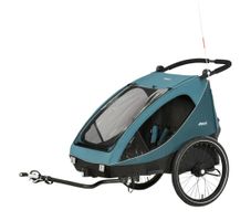 Remorque vélo Hauck DRYk DUO Ocean Green 2 en 1 (neuve)