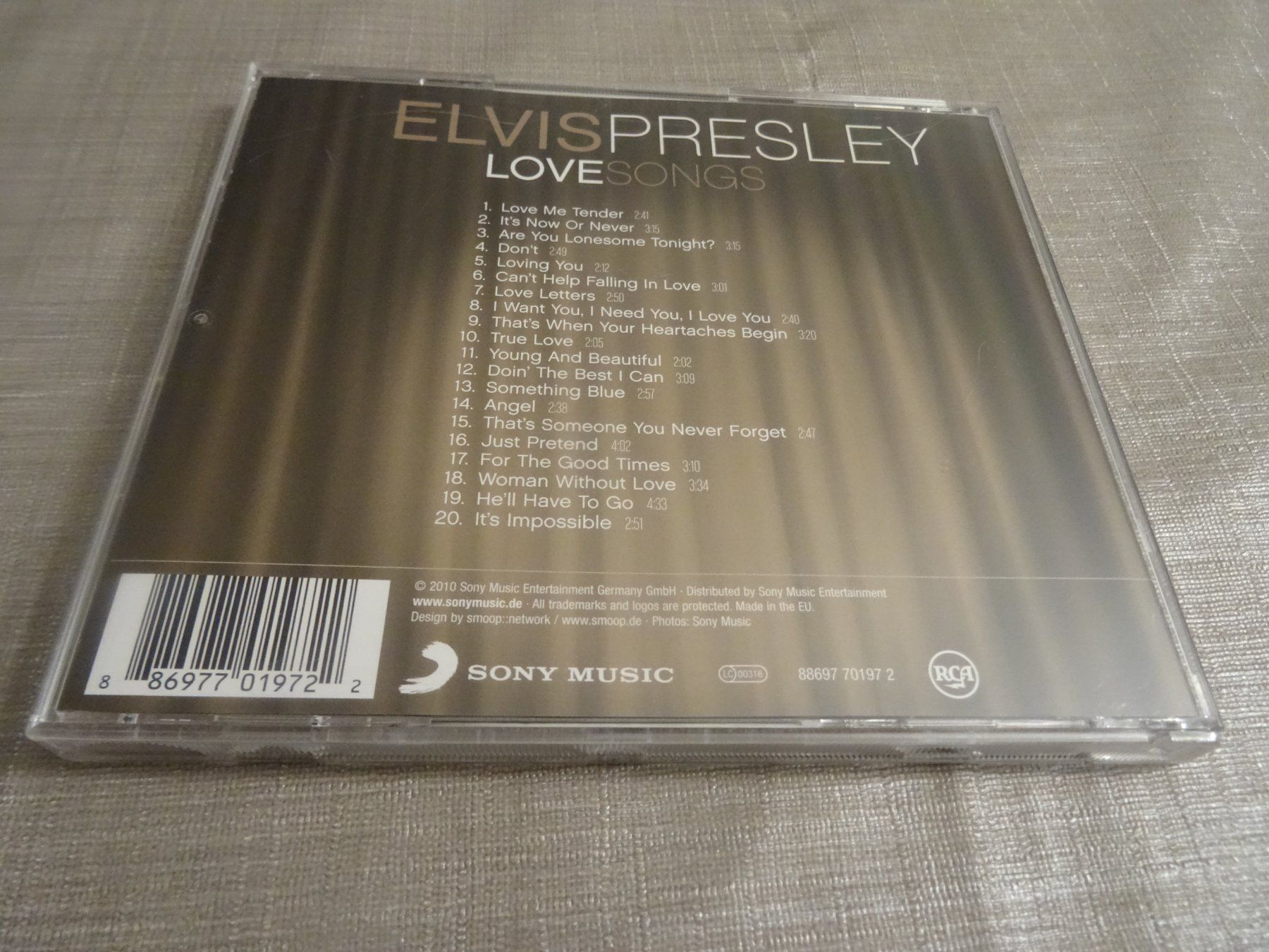 CD: Elvis Presley - Love Songs CD – Usato da Olten venduto da Disc-Ausverkauf 1