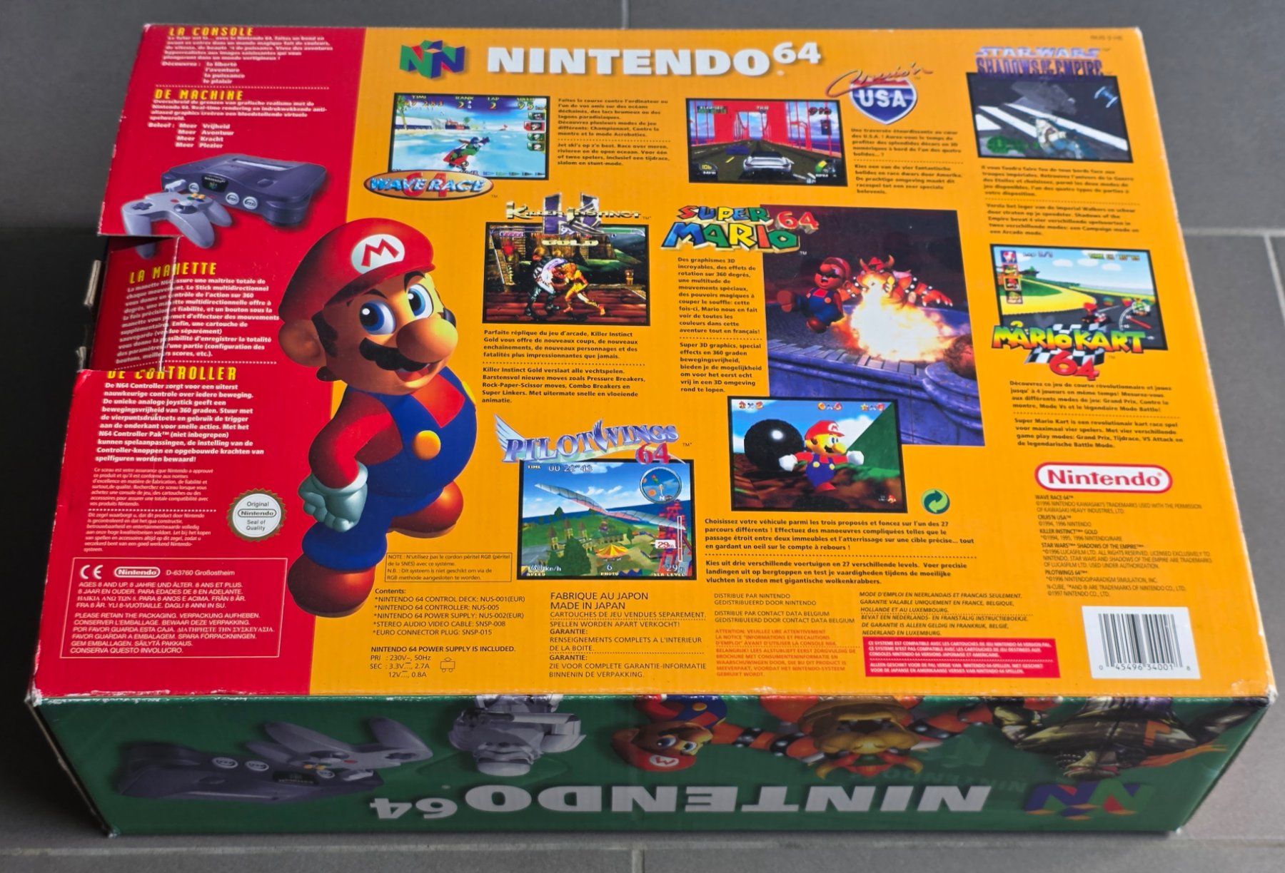 Nintendo Consoles: Nintendo 64 mit 2. Controller und 6 Spielen – D'occasion à Luzern par Newphyte 1