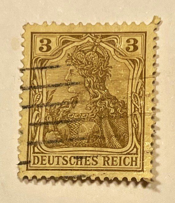 Tutti i francobolli: Deutsches Reich 3 Pfennig – Usato da Oftringen venduto da Vucki