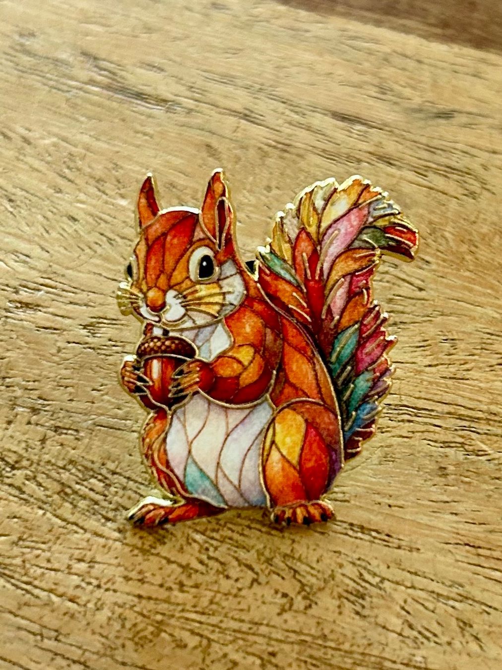 Placchette & Badge: Pin Eichhörnchen – Nuovo e nell'imballaggio originale da Geneve venduto da vane267