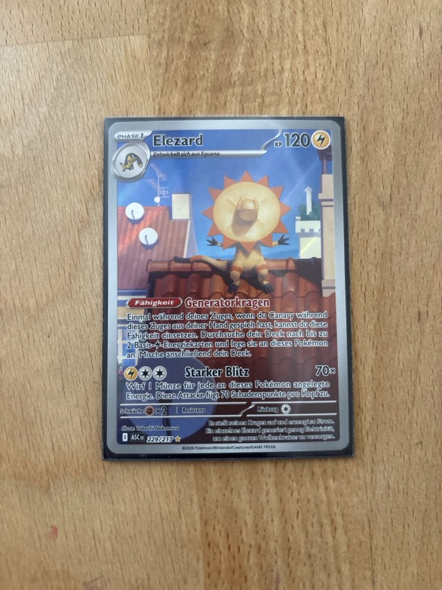 Pokémon Sammelbilder & Trading cards: Pokémon Eletrizard 120HP Starker Blitz 70 Schaden – Neu (gemäss Beschreibung) aus Grabs von Trivan