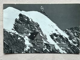 BE Jungfraujoch mit Observatorium, altes Berghaus