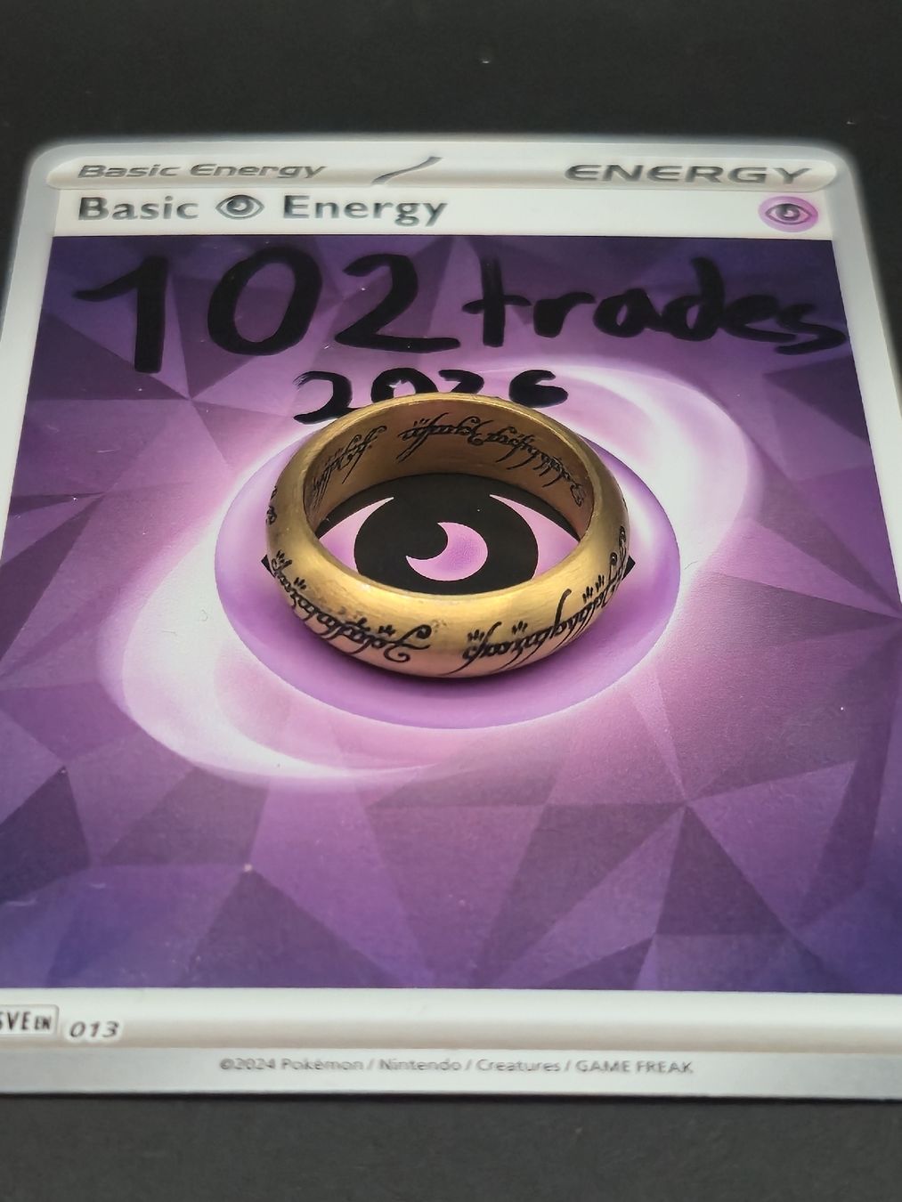 Anelli: "Der eine Ring" - Herr der Ringe  – Nuovo (secondo la descrizione) da Siebnen venduto da 102trades 2