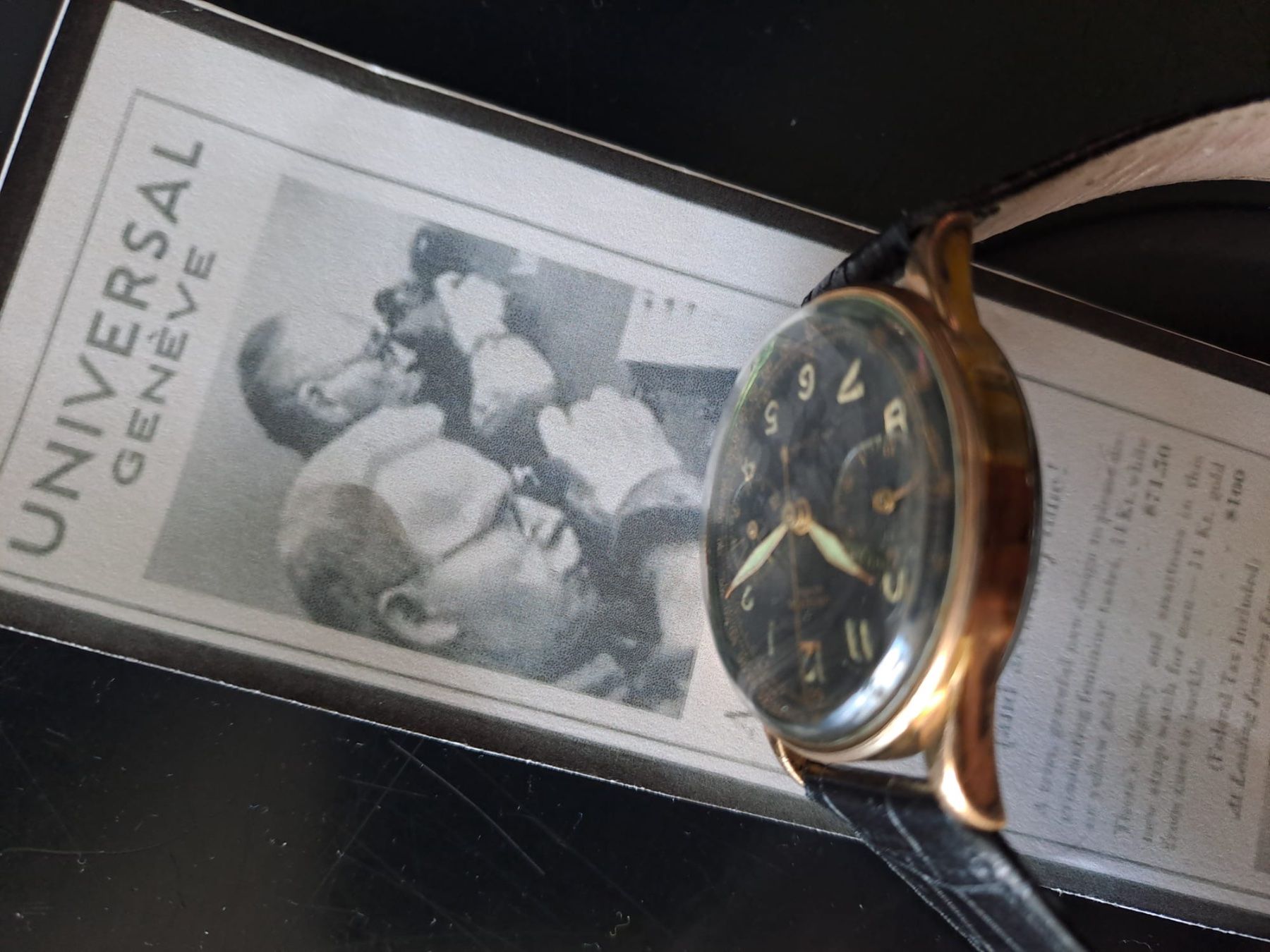 Universal Genève Orologi: Universal Genève Vintage – Usato da La Neuveville venduto da austinpowers70 1