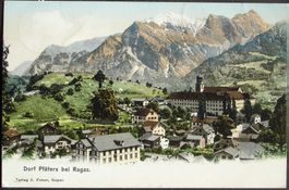 DORF PFÄFERS bei Ragaz - gel. 1906 n. Chapelles VD