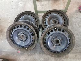 4 Stück 6x15 ET45 Audi Felgen