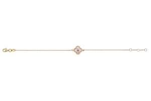 Bracciali & Braccialetti: Bracelet Gelbgold 375 mit Perlmutt – Nuovo e nell'imballaggio originale da Grenchen venduto da JAP_Jewellery