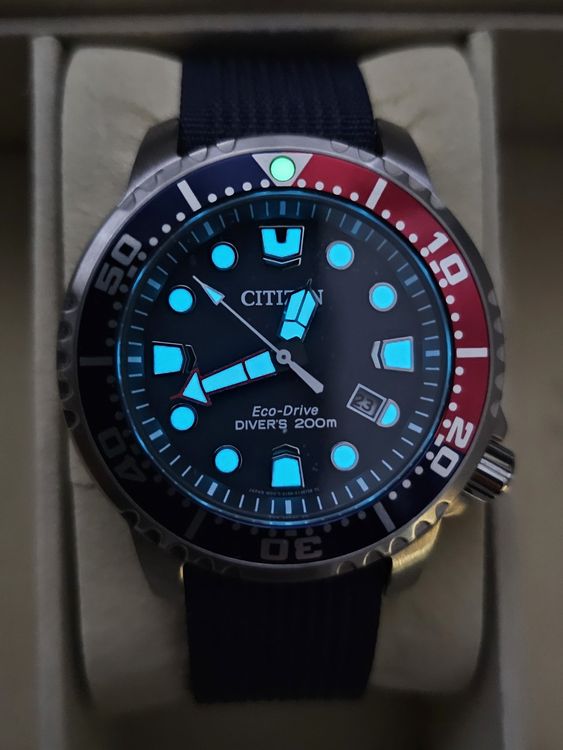 Citizen Promaster BN0168-0L, wie neu, mit Zuludiver-Band | Kaufen auf ...