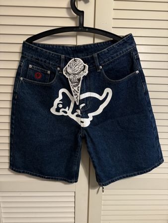 Billionaire Boys Club Ice Cream Denim Shorts, Size 34