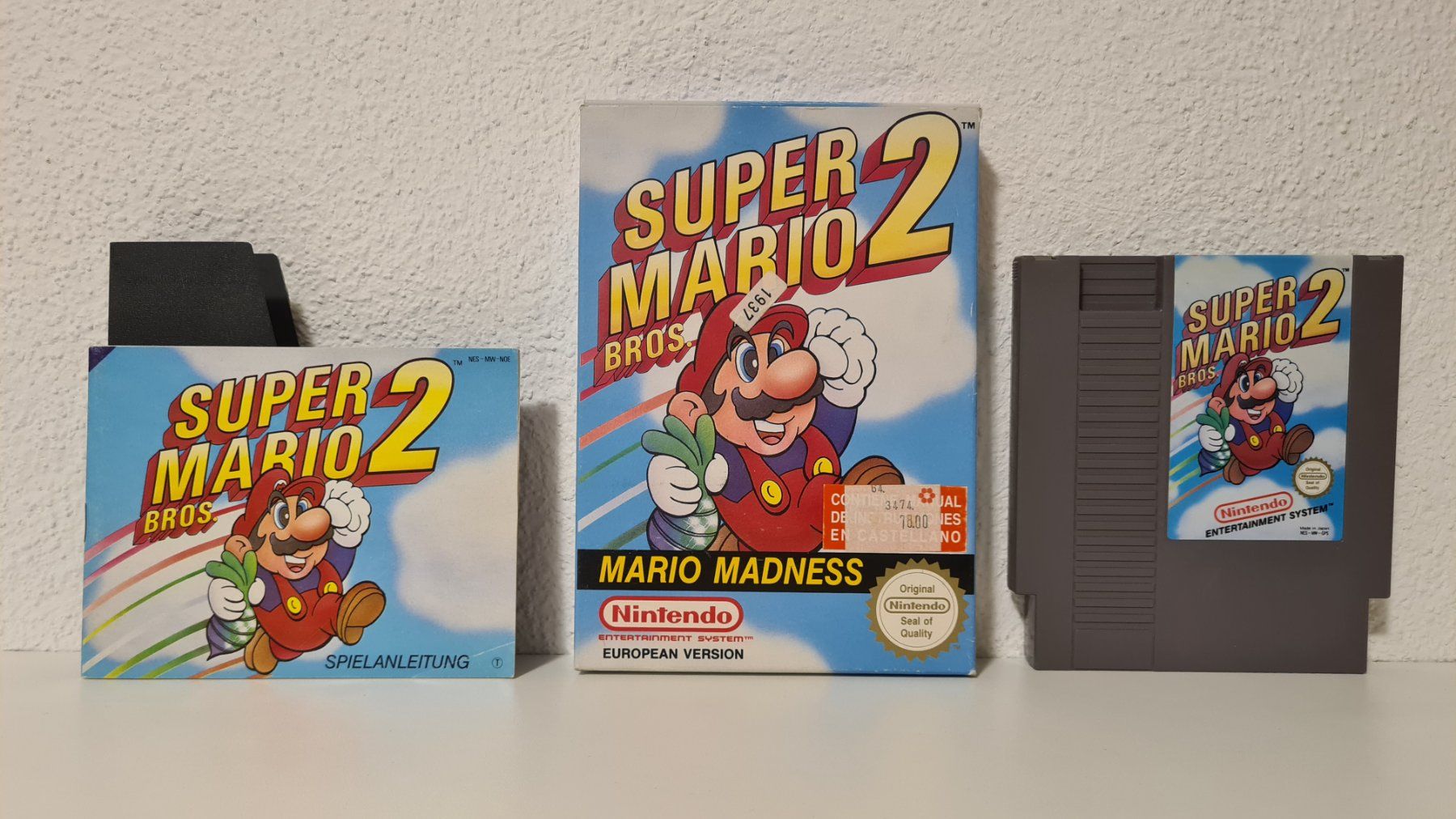 Nintendo Giochi: SUPER MARIO BROS. 2 - GPS Version - CIB / Pal B Nintendo NES – Usato da Dübendorf venduto da digital_bath