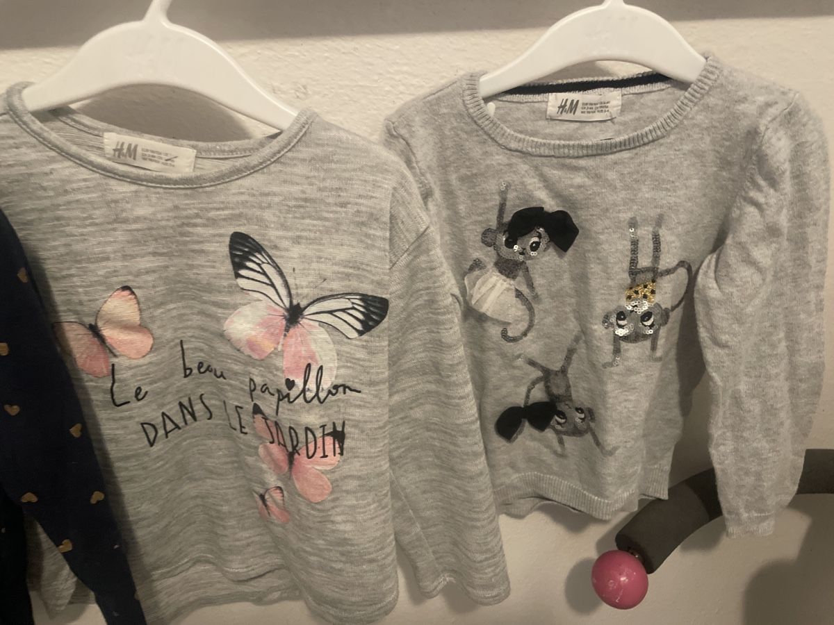 H&M Pullover & Sweatshirts: 6 H&M Mädchenpullover Gr. 98/104 – Gebraucht aus Obergerlafingen von cabo4 1