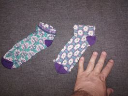 Baumwollsocken im Retro-Stil (5 Paar) - Chaussettes en coton