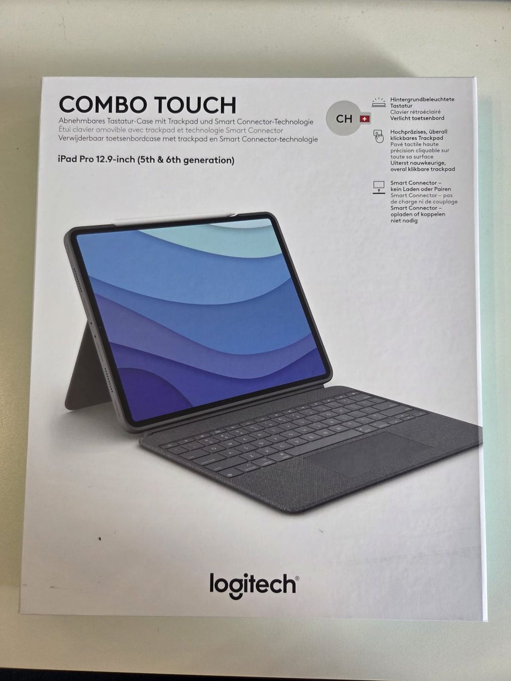 Tastiere: Logitech Tastaturhülle (Combo Touch)  iPad Pro 12.9 – Usato da Ostermundigen venduto da SSE_Engineering_AG