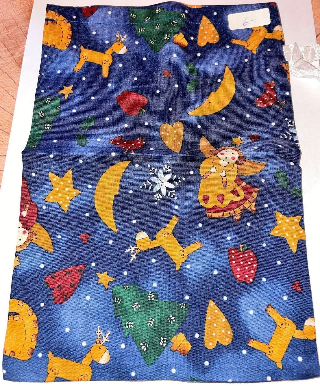 Alle Dekorationen: Nikolaussack aus Stoff Buntebilder Nr.1 – Neu (gemäss Beschreibung) aus Lutzenberg von Truhe