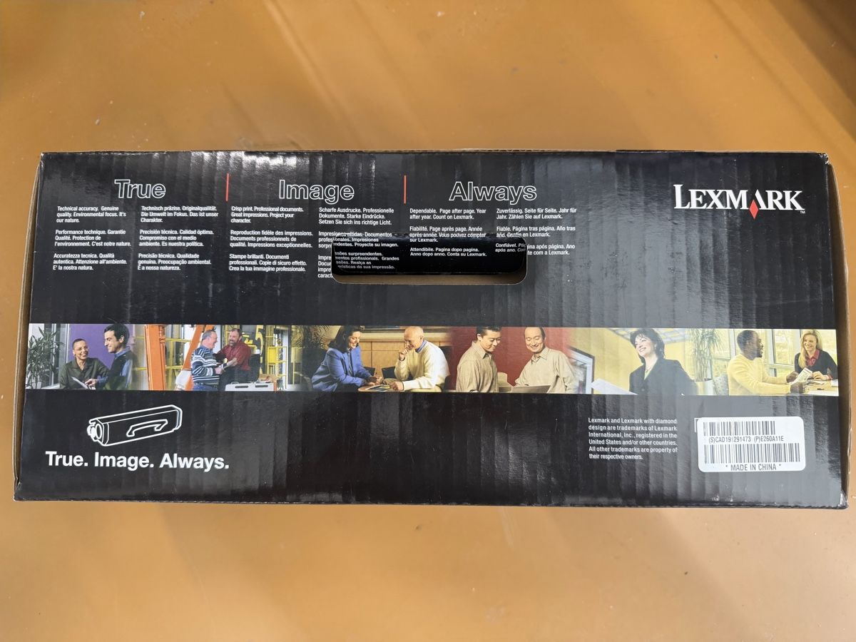 Lexmark Cartucce per stampanti & toner: Lexmark E260A11E Toner Black Neu Ungeöffnet – Nuovo e nell'imballaggio originale da Dietlikon venduto da ComdatAG 2