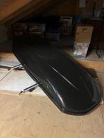 Dachbox Thule XL,  schwarz mit Dachträger Mitsubishi