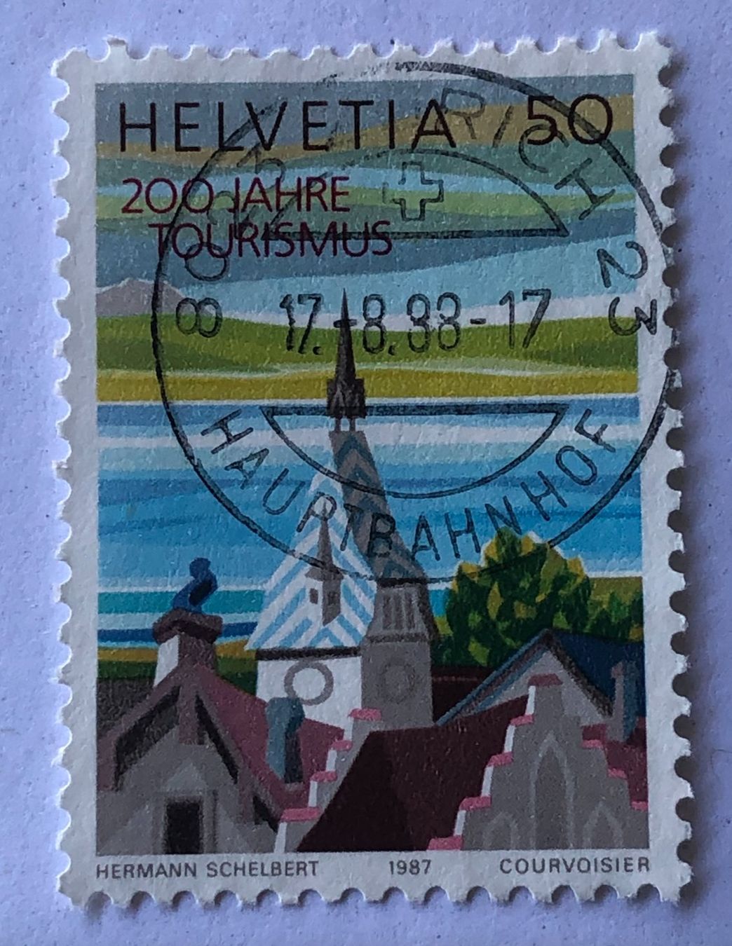 Tutti i francobolli: Nr. 753 GESTEMPELT  ZÜRICH 1987    – Usato da Aarau venduto da Billa007