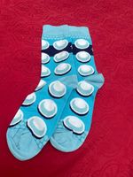 1 paar Socken 35-38  85% Baumwolle 12% Polyamid
