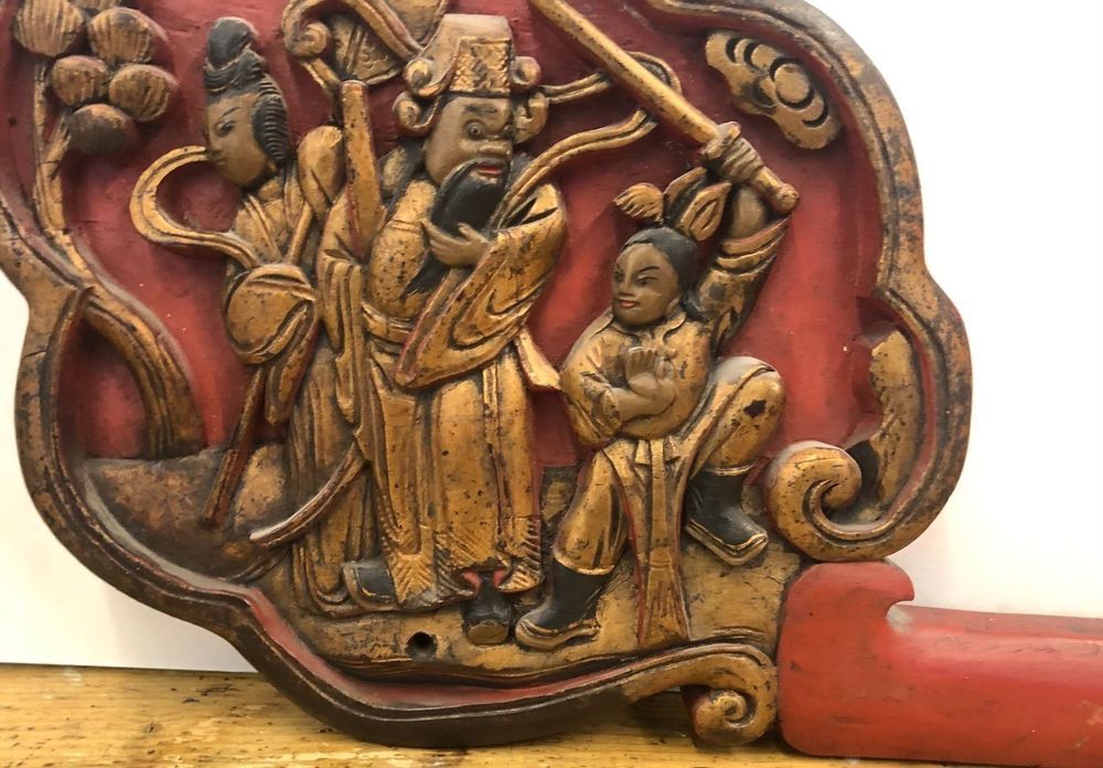 Xilografie: Antiker Chinesische Schnitzerei – Usato da Cham venduto da krikk0200 6