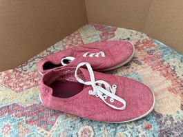 Rote Sommer Schuhe, Stoffschuhe, Gr. 37
