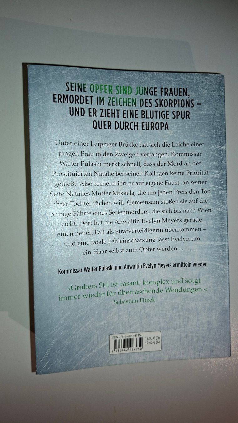 Livres: Andreas Gruber: Rache Herbst Thriller – D'occasion à Dietikon par Buchantiqdietikon 1