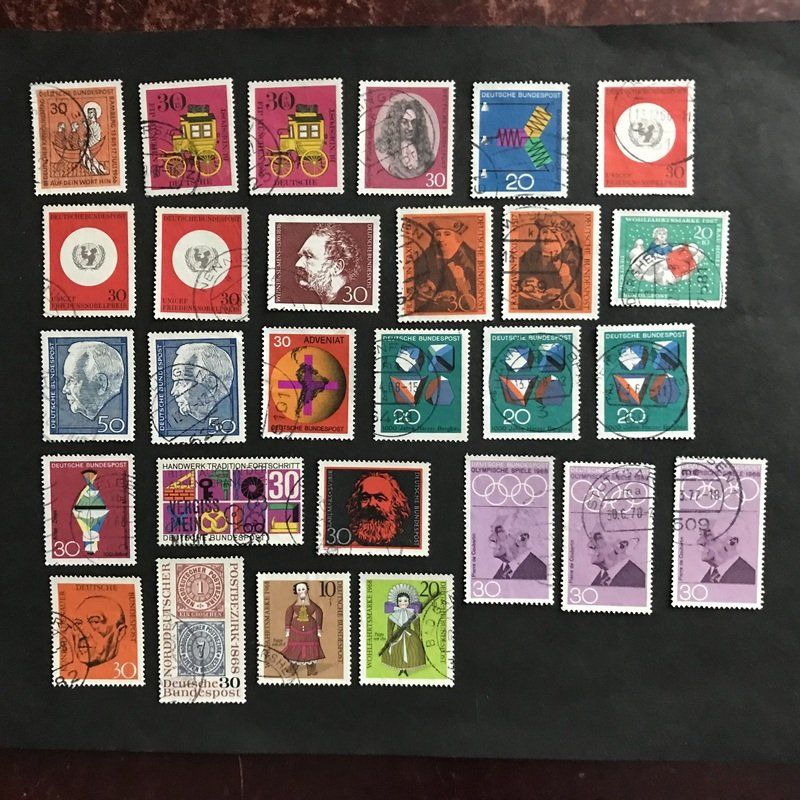 Tutti i francobolli: BRD 1962 - 1975 kl. Sammlung gest – Usato da Uitikon Waldegg venduto da Gooddeal05 5