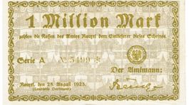 Rauxel 1Mil.Mark Serie A 25.08.1923 VZ+-VZ++