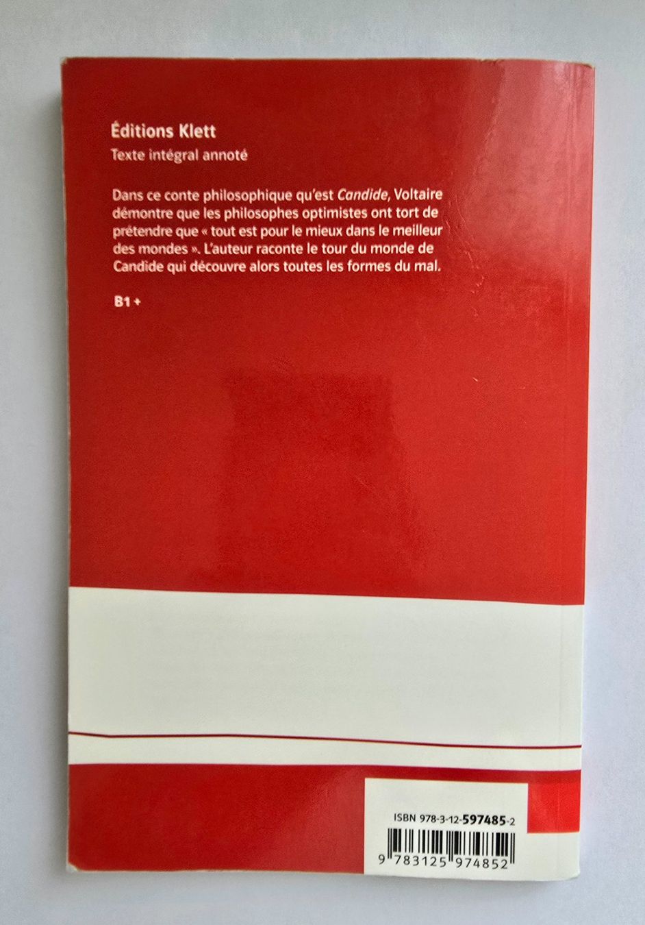 Libri: Candide ou l'optimisme, Voltaire, Klett – Usato da Zürich venduto da pfo_tjp8 1