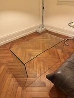 Moderner Glas Couchtisch 
