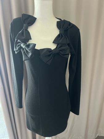 Langer PullovRENA LANGE schwarz Gr 36 Seide 100% Cashwool