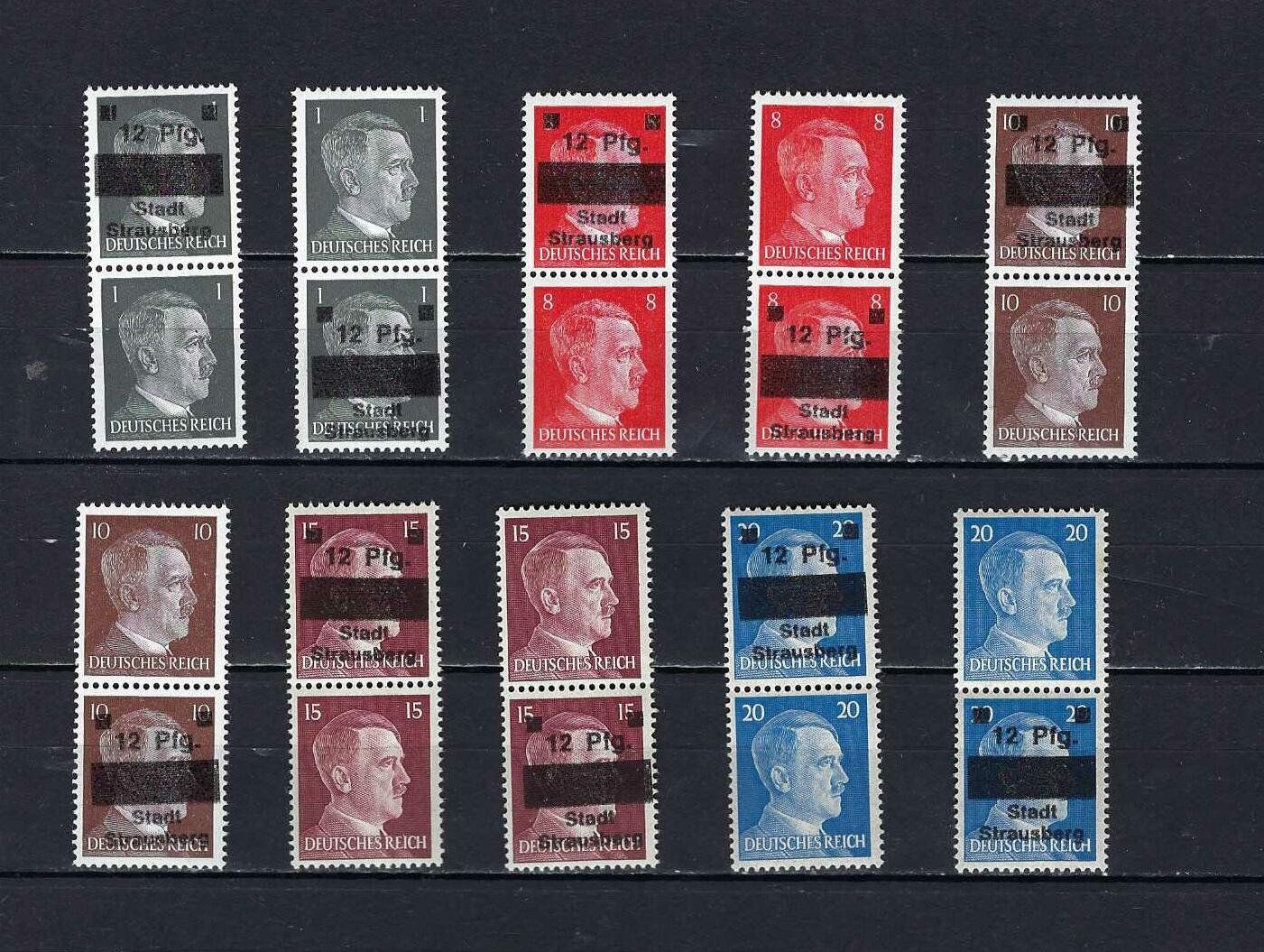 Alle Briefmarken: WKII Lokalausgabe Strausberg ** – Neu und originalverpackt aus Altstätten SG von Nandodax