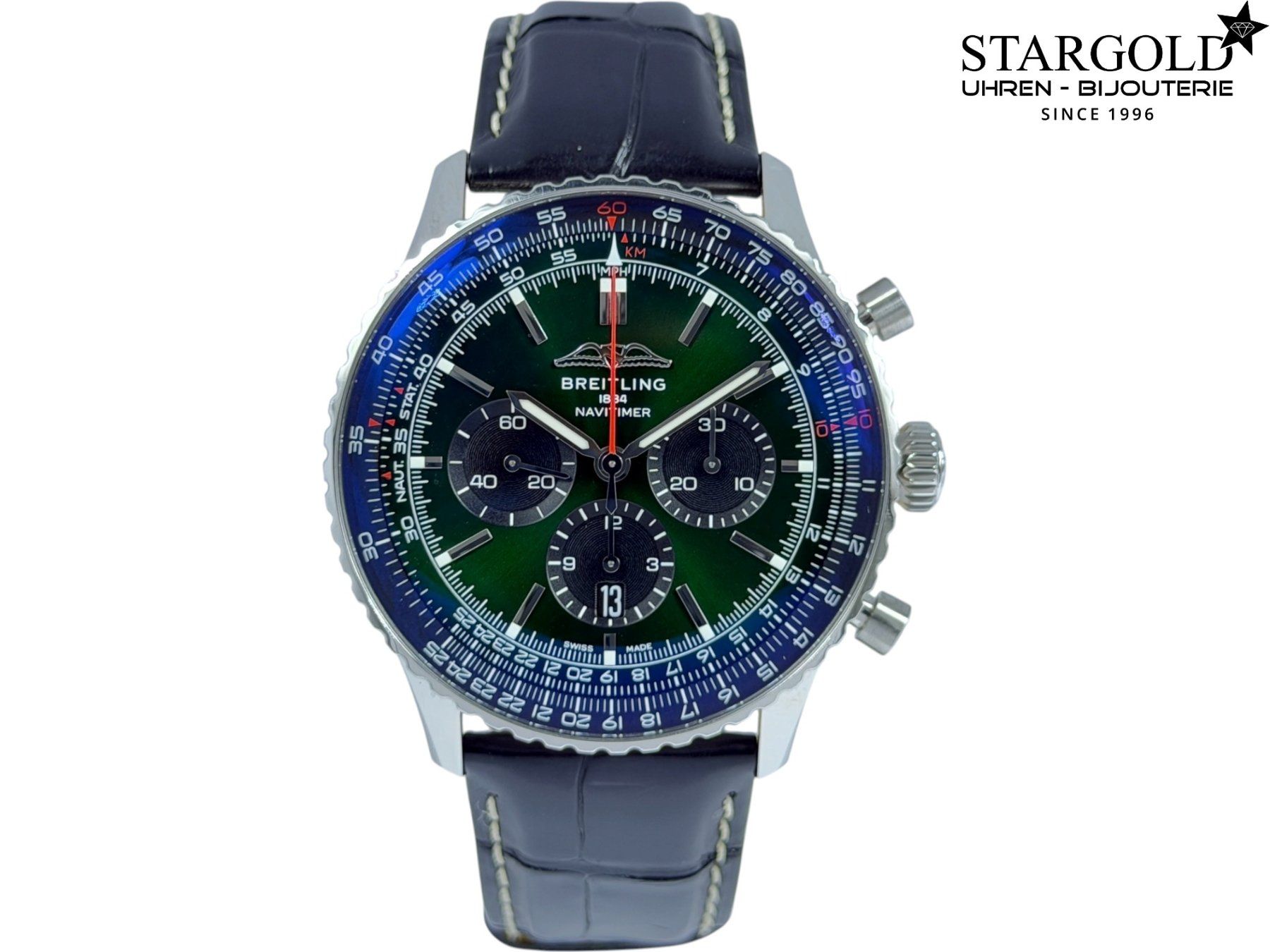 Breitling Orologi: Breitling Navitimer 1 B01 Chronograph 46 - AB0137 – Usato da Zürich venduto da Stargold-Uhren